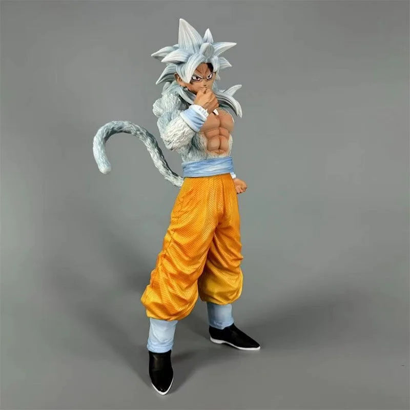 Figurine Dragon Ball Z - Son Goku SSJ4 Silver 30 cm