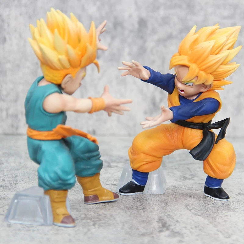 Figurine Dragon Ball Z - Trunks & Goten 14 cm