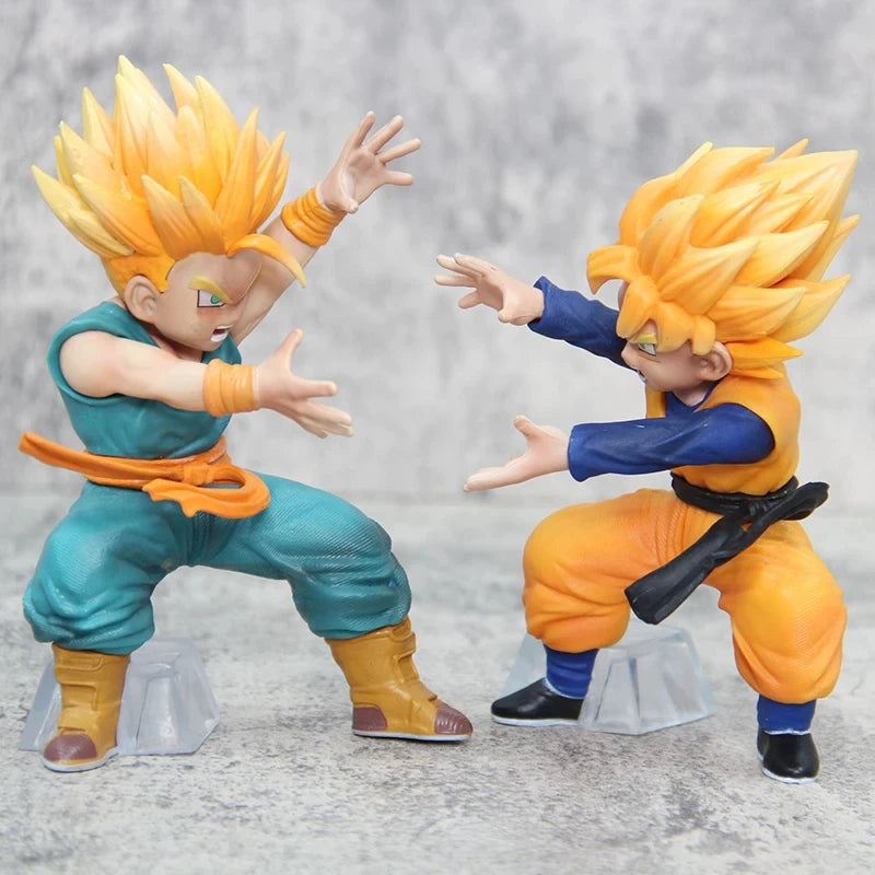 Figurine Dragon Ball Z - Trunks & Goten 14 cm