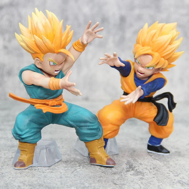 Figurine Dragon Ball Z - Trunks & Goten 14 cm
