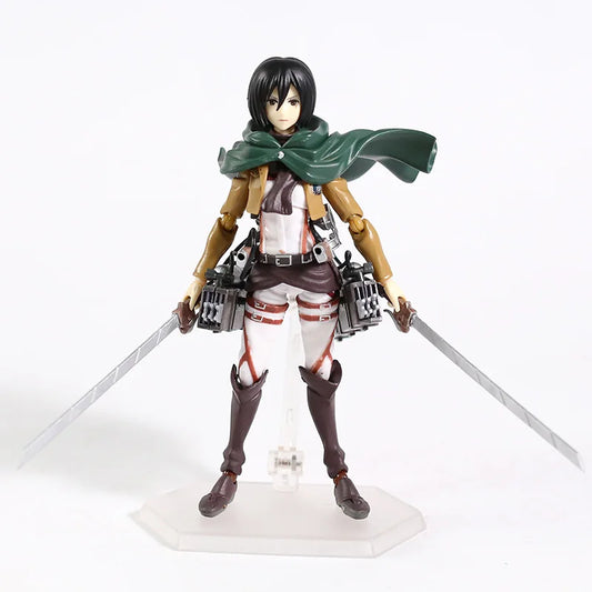 Figurine Figma Attack on Titan - Mikasa Ackerman 203 14 cm