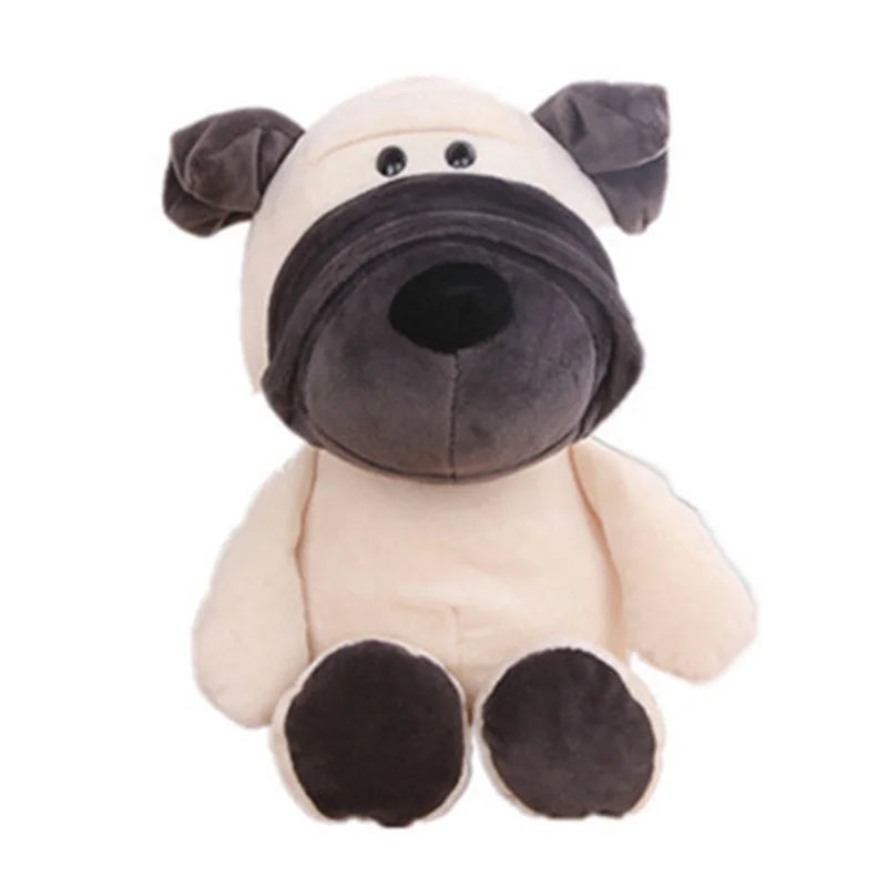 Figurine Peluche Animal - Bulldog 25 cm