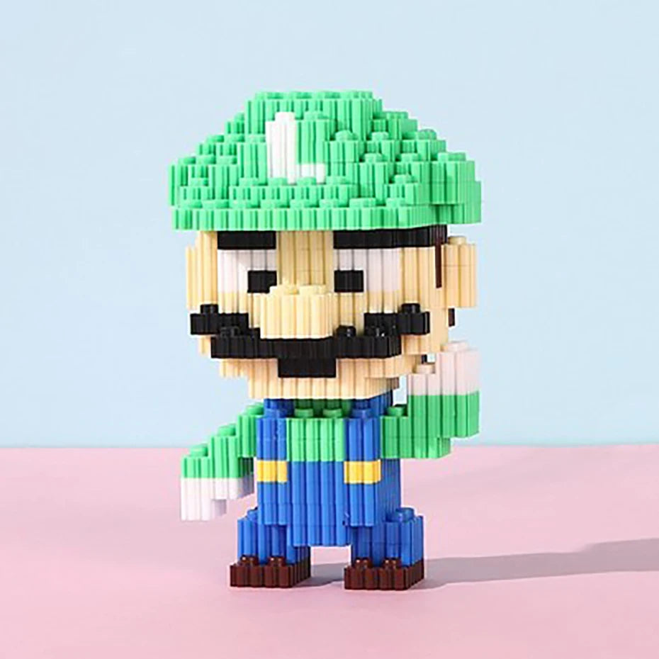 Figurine de Construction - Luigi 14 cm