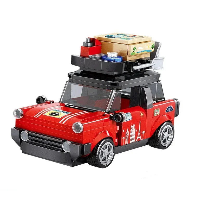 Figurine de Construction - Voiture Rouge
