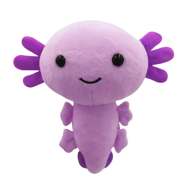 Figurine Peluche Animal - Axolotl 20 cm violet