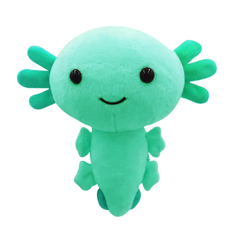 Figurine Peluche Animal - Axolotl 20 cm turquoise