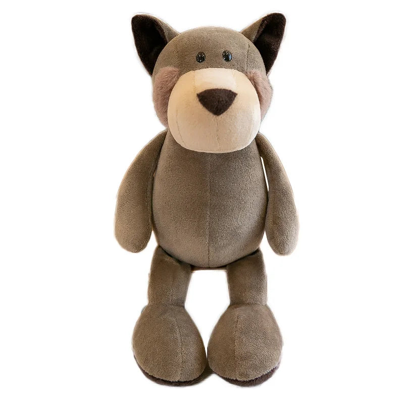 Figurine Peluche Animal - Loup 25 cm