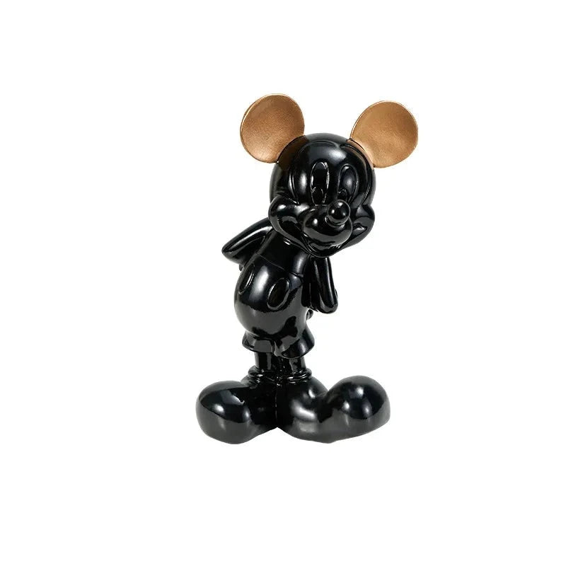 Figurine Disney - Mickey Noir & Marron 21 cm