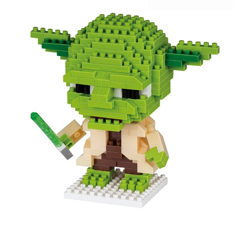 Figurine de Construction - Maître Yoda 7.5 cm