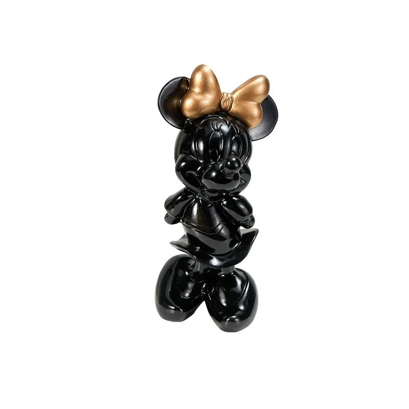 Figurine Disney - Minnie Noir & Marron 21 cm