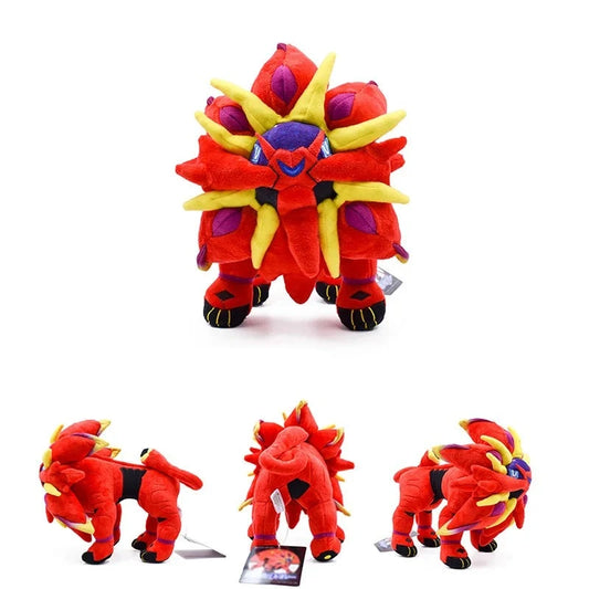 Figurine Peluche Pokémon - Shiny Solgaleo 27 cm