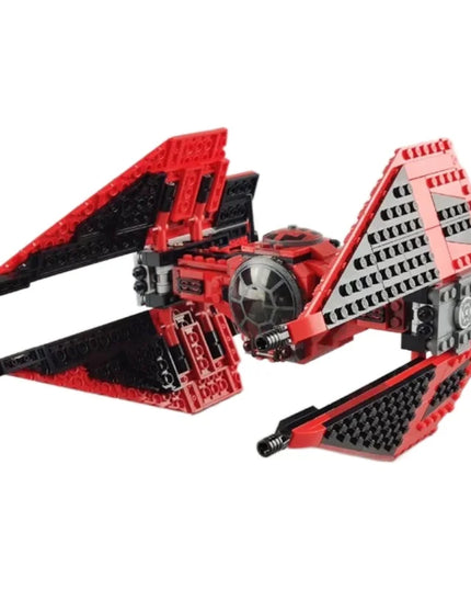 Figurine de Construction - TIE Interceptor Rouge