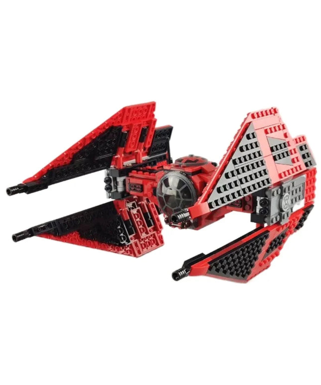 Figurine de Construction - TIE Interceptor Rouge