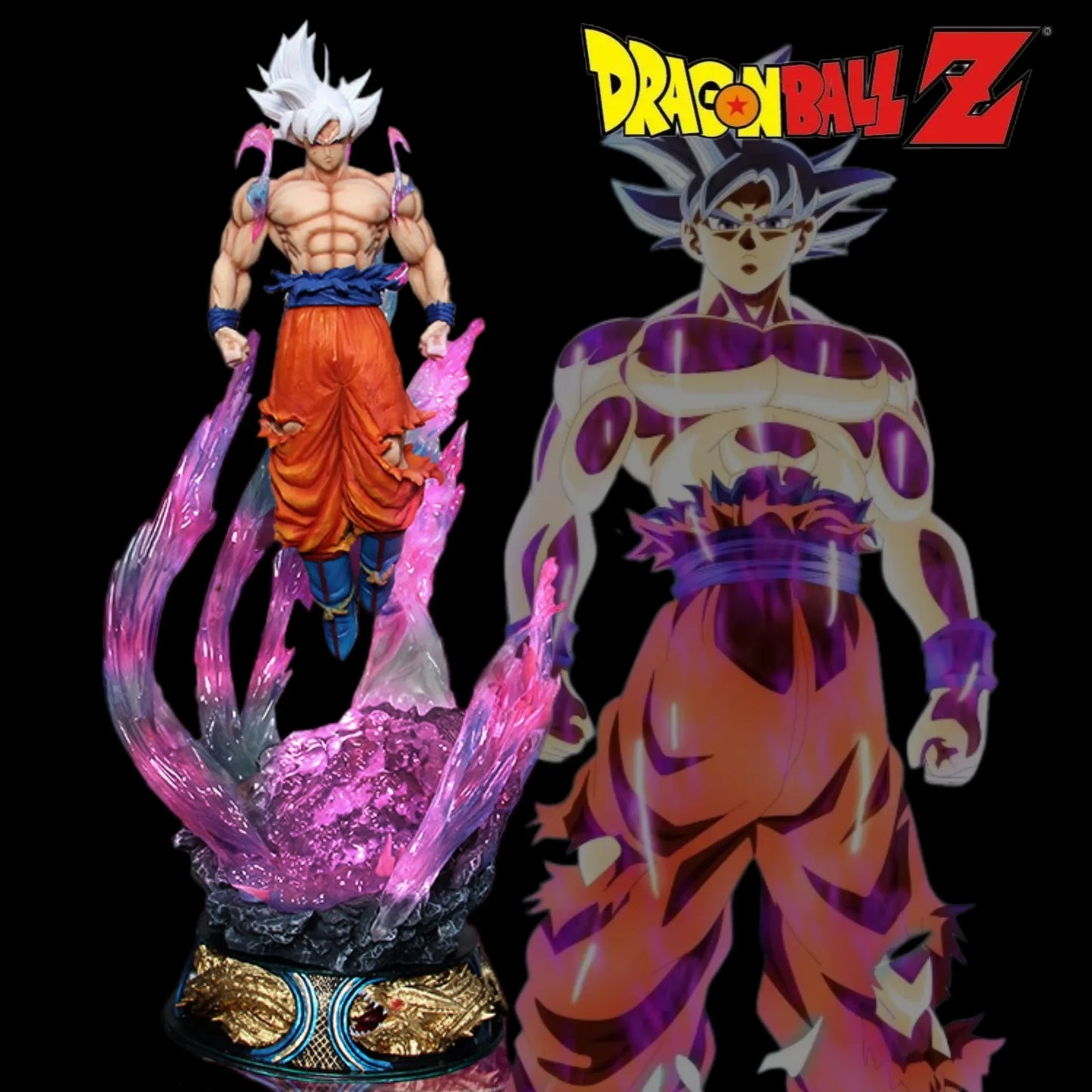 Figurine Dragon Ball Z - Son Goku Ultra Instinct 25 cm