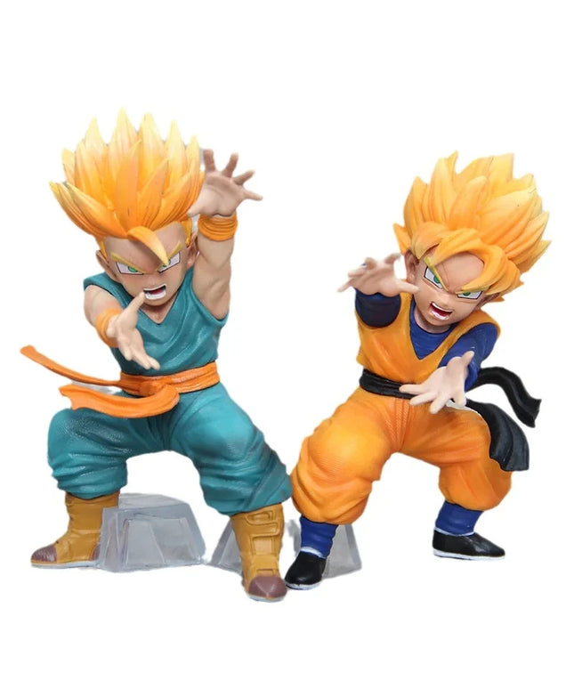 Figurine Dragon Ball Z - Trunks & Goten 14 cm