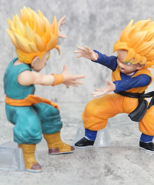 Figurine Dragon Ball Z - Trunks & Goten 14 cm