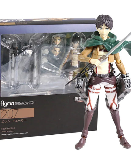 Figurine Figma Attack on Titan - Eren Jaeger 207 14 cm