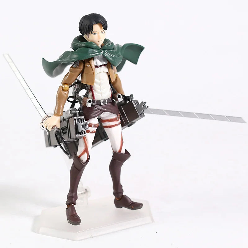 Figurine Figma Attack on Titan - Levi Ackerman 213 13.5 cm