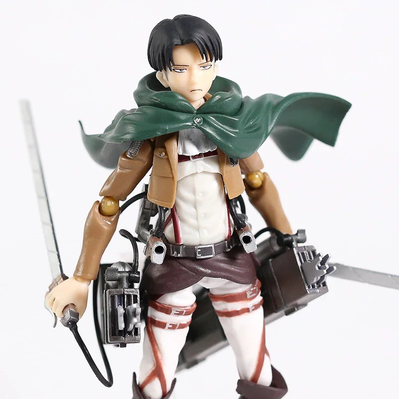 Figurine Figma Attack on Titan - Levi Ackerman 213 13.5 cm