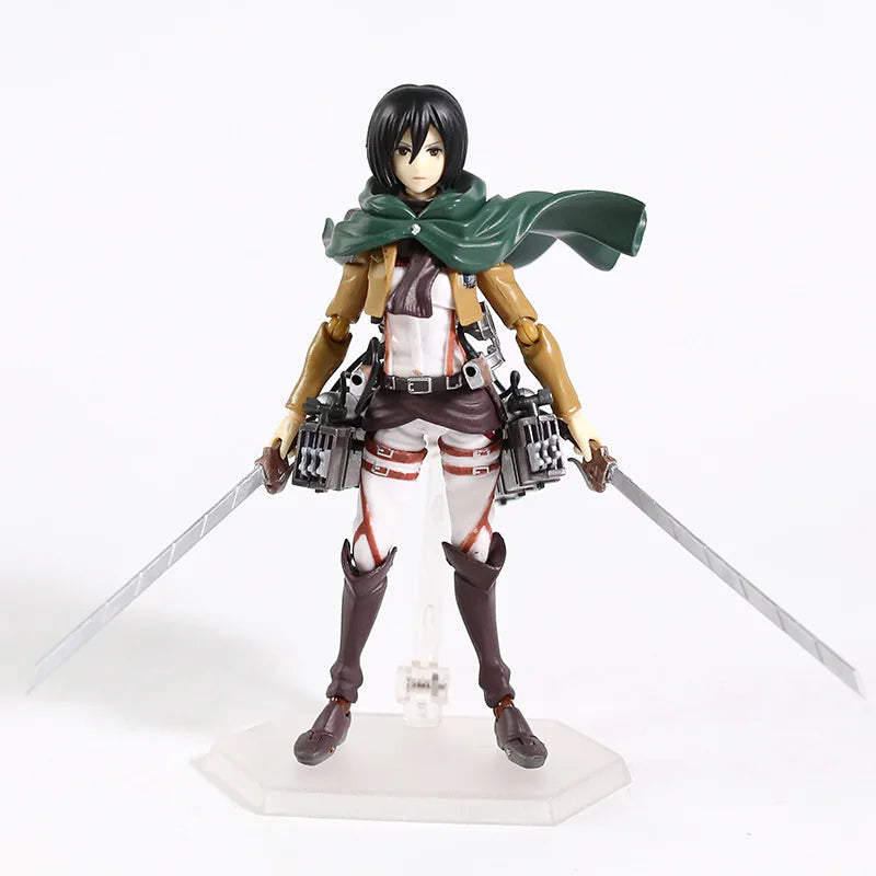 Figurine Figma Attack on Titan - Mikasa Ackerman 203 14 cm