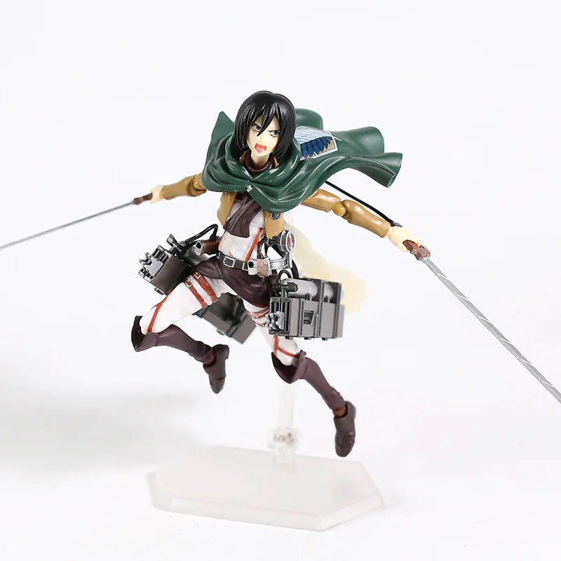 Figurine Figma Attack on Titan - Mikasa Ackerman 203 14 cm
