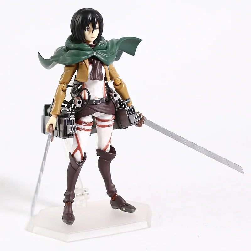 Figurine Figma Attack on Titan - Mikasa Ackerman 203 14 cm