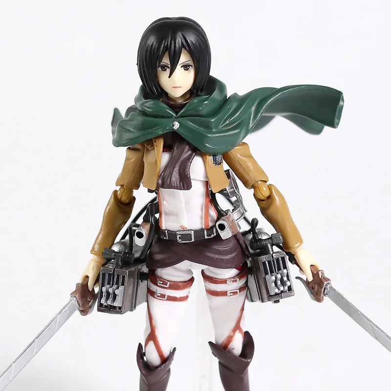 Figurine Figma Attack on Titan - Mikasa Ackerman 203 14 cm