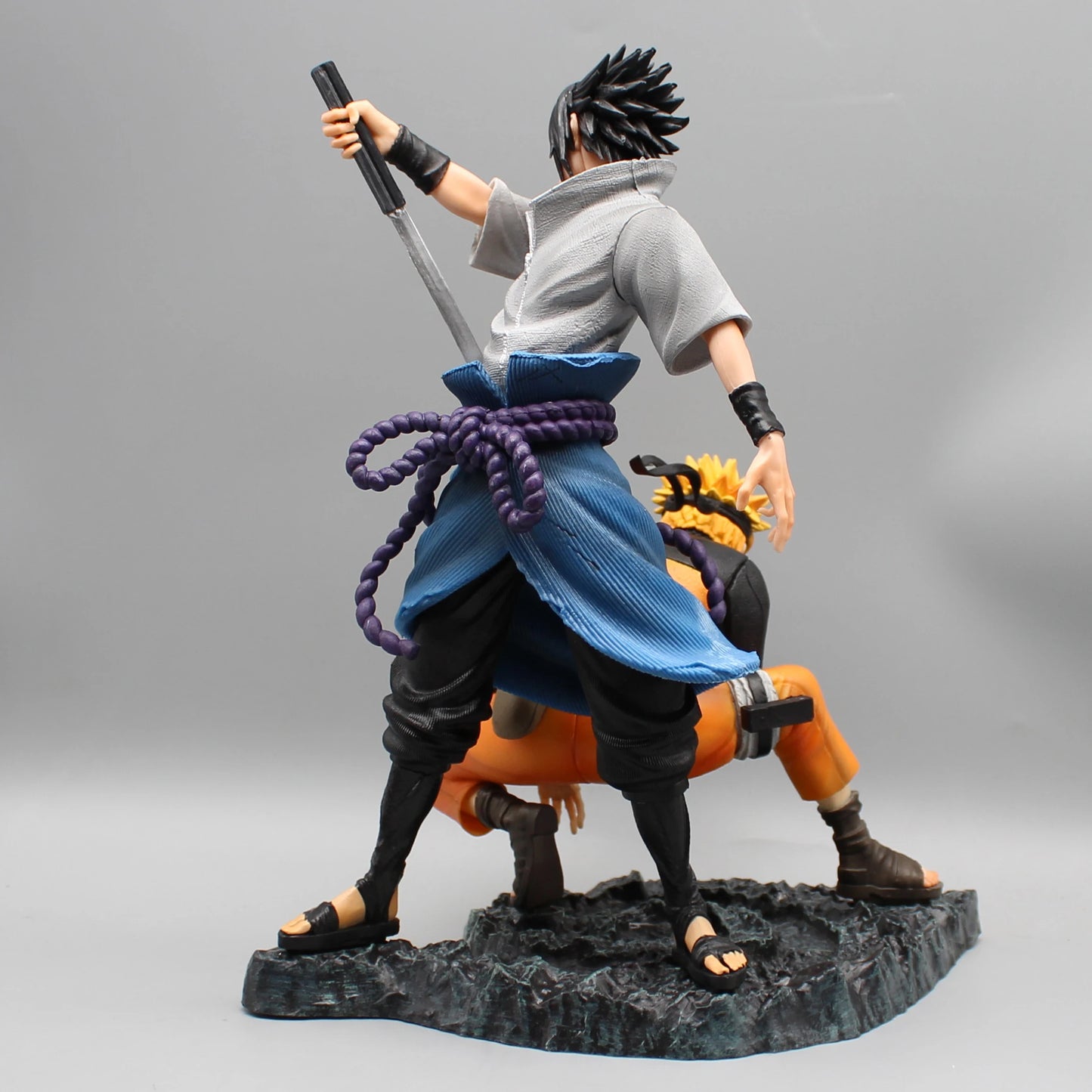 Figurine Naruto Shippûden - Naruto & Sasuke 30 cm
