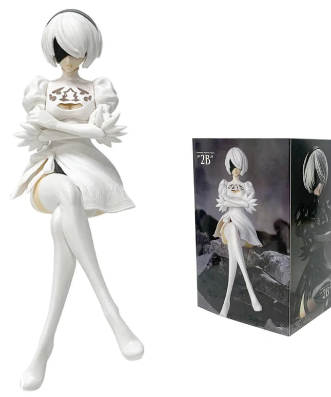 Figurine NieR:Automata - 2B Blanc