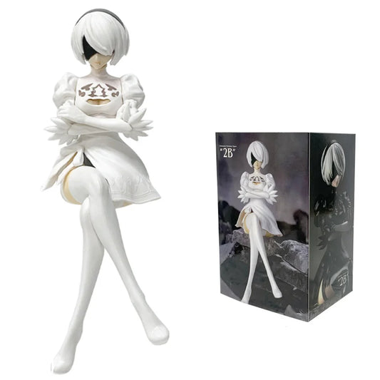 Figurine NieR:Automata - 2B Blanc