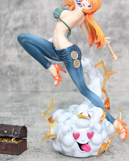 Figurine One Piece - Nami Jean 32 cm