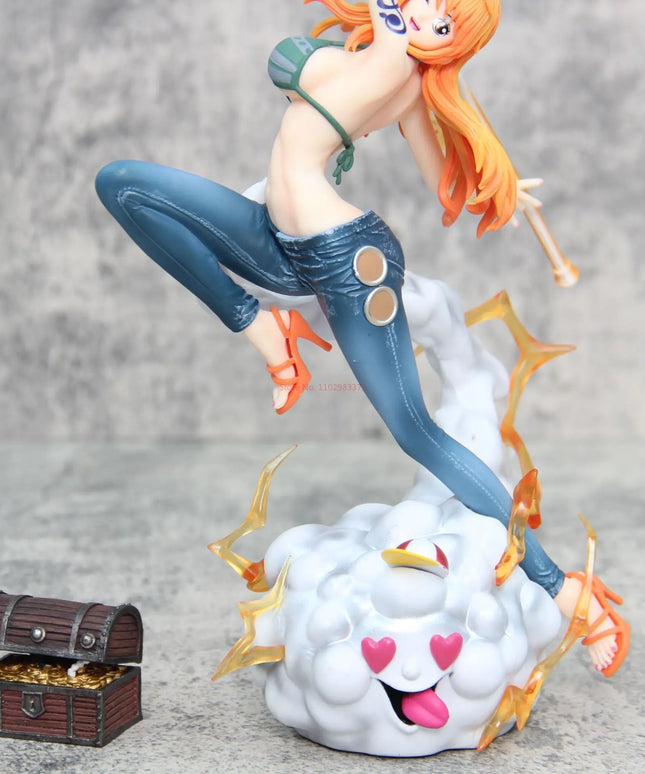 Figurine One Piece - Nami Jean 32 cm