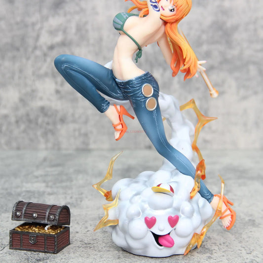 Figurine One Piece - Nami Jean 32 cm