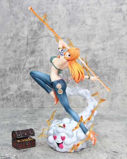 Figurine One Piece - Nami Jean 32 cm