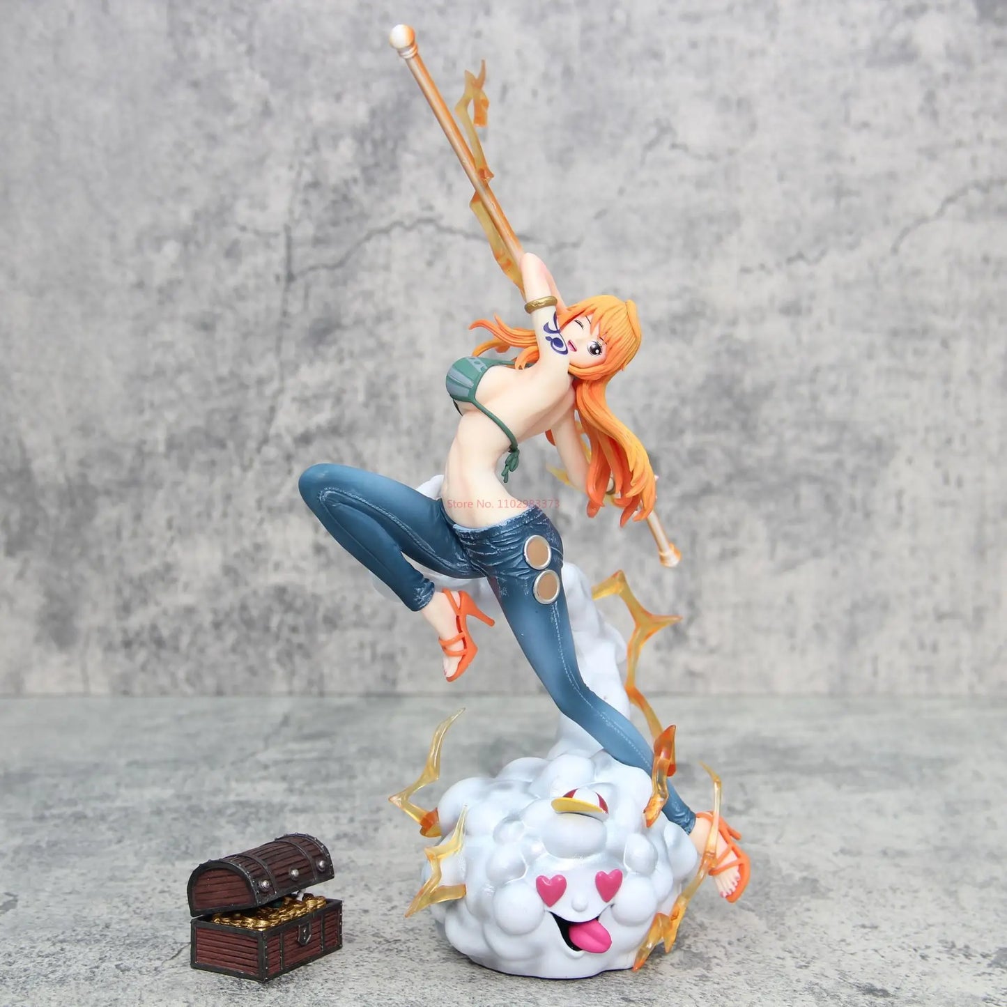 Figurine One Piece - Nami Jean 32 cm