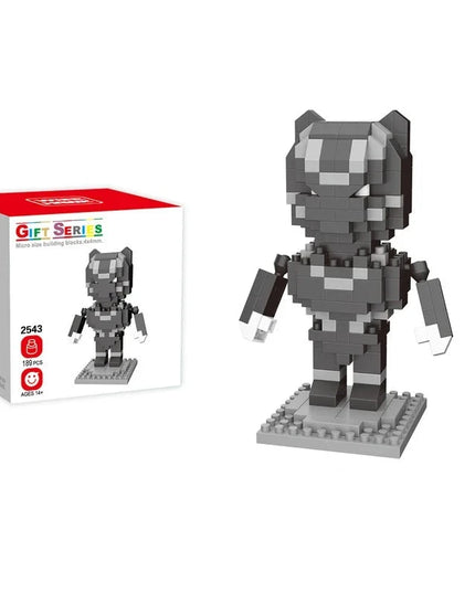 Figurine de Construction Avengers - Black Panther 9 cm