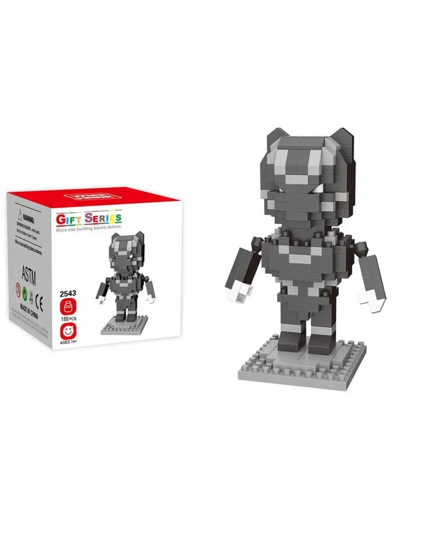 Figurine de Construction Avengers - Black Panther 9 cm