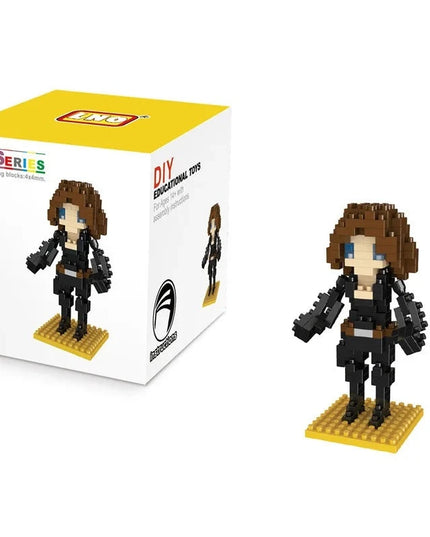 Figurine de Construction Avengers - Black Widow 9 cm