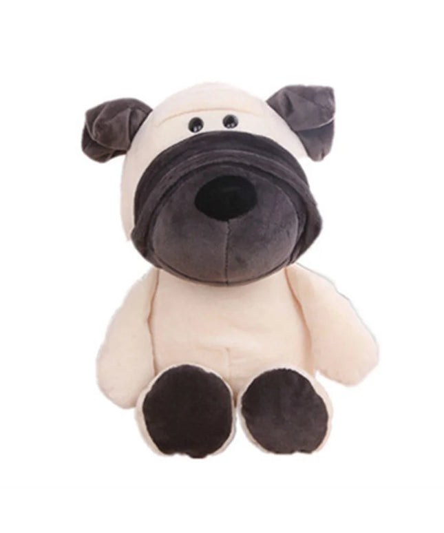 Figurine Peluche Animal - Bulldog 25 cm