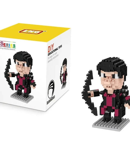 Figurine de Construction Avengers - Hawkeye 9 cm