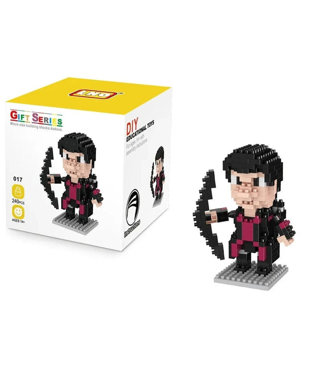 Figurine de Construction Avengers - Hawkeye 9 cm