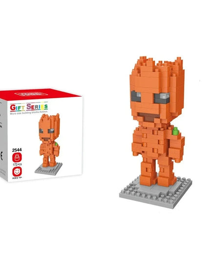 Figurine de Construction Avengers - Groot 9 cm