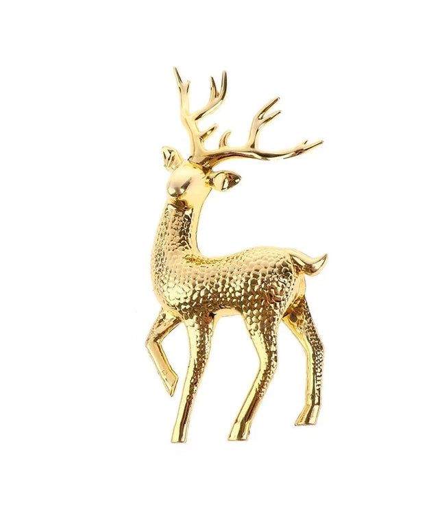 Figurine Cerf doré en Résine