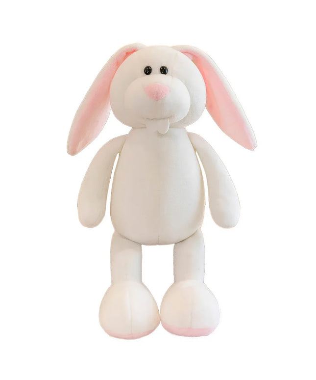 Figurine Peluche Animal - Lapin Blanc 25 cm