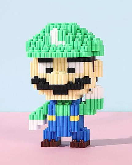 Figurine de Construction - Luigi 14 cm