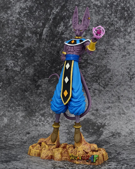 Figurine Beerus Dieu de la Destruction détails 2