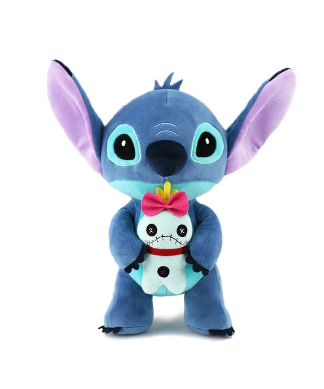 Figurine Peluche Disney - Stitch 25 cm Bleu