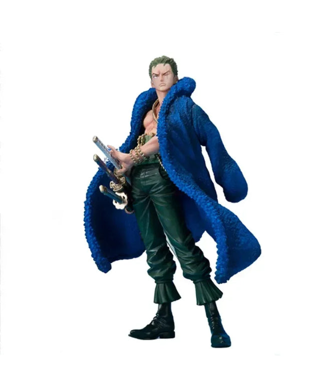 Figurine One Piece - Roronoa Zoro Bleu 16 cm