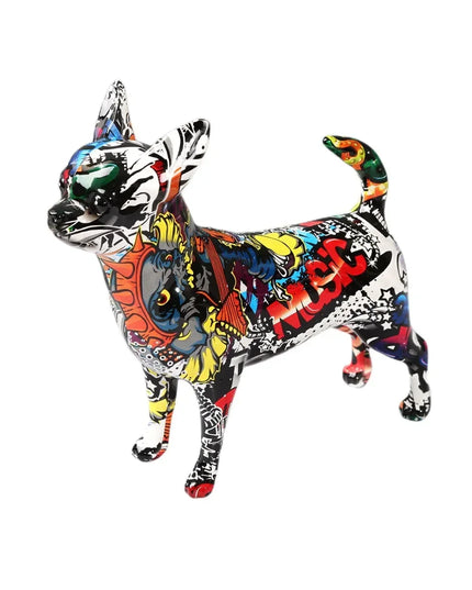Figurine Graffiti Chihuahua #F