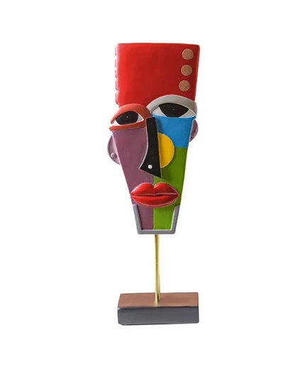 Figurine Momo en Résine Multicolore